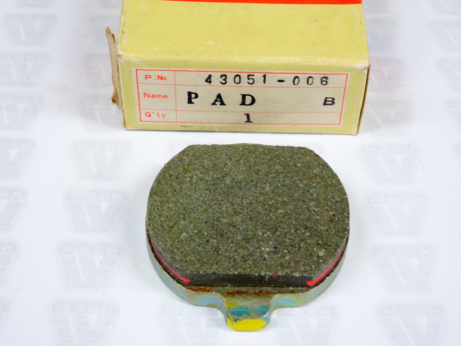 Kawasaki NOS NEW 43051-006 Front Brake Pad B KZ KZ900 | eBay UK