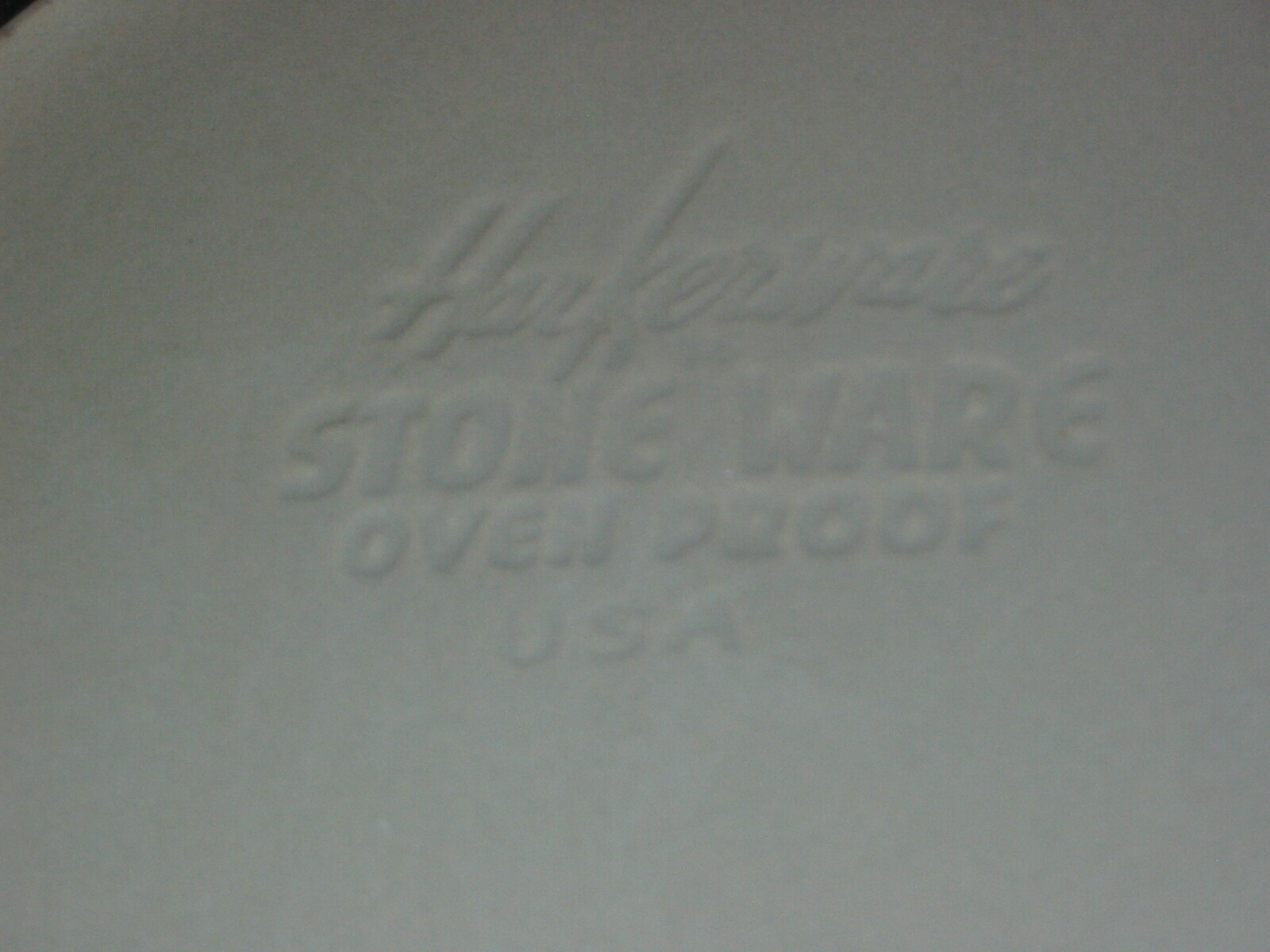 1 Vtg Harkerware Stone China Harker Salad Plate Speckled/Gray 7.75