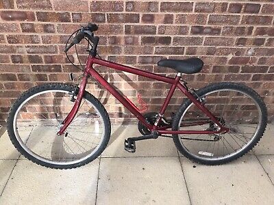 Used Raleigh Boys 5 Gear Bike Dark Red - Collection Only