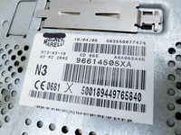 Peugeot 407 Coupe 05-11 Navigationssystem Navi Peugeot 407 Coupe 05-11 01.02.2005 96614505XA 9449765840 gebraucht Vorschau 5