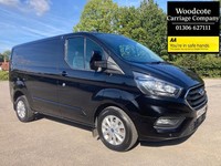 2022 Ford Transit Custom L1 H1 Finished In Black With A New Wet-Belt Fitted FSH