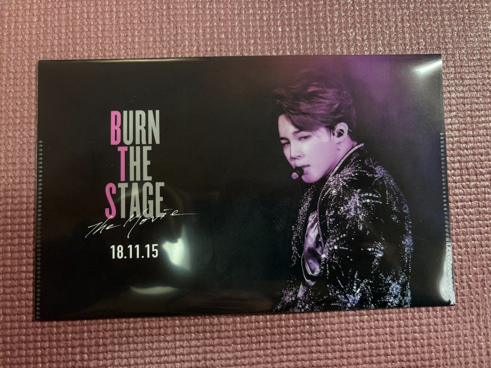 いラインアップ THE BURN BTS STAGE Holder(JIMIN Ticket Movie Official JAPAN K-POP・アジア