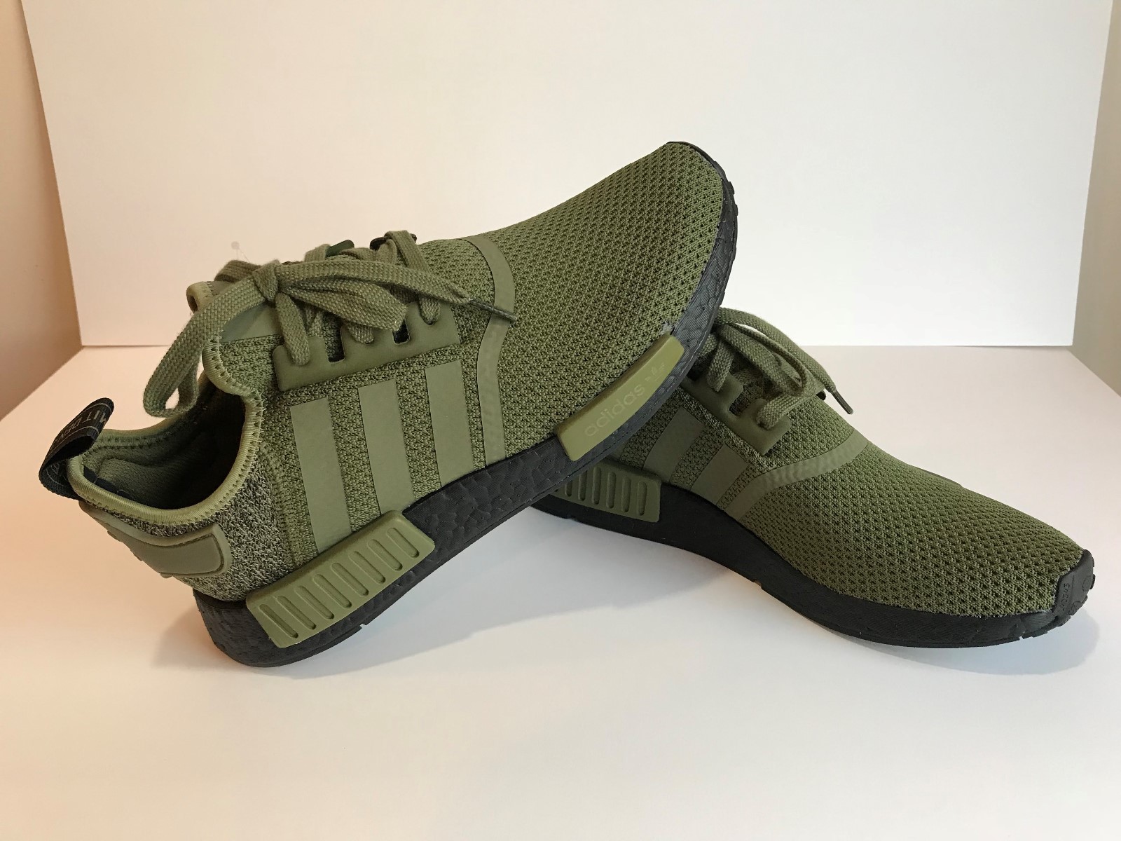 Clothing, Shoes \u0026 Accessories adidas NMD Men's Shoes adidas Originals NMD R1 AQ1246 Olive Green/Black US Europe Exclusive Colorway sraparish.org