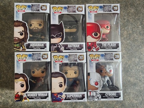 Funko Pop! Justice League Batman Aquaman Wonder Woman