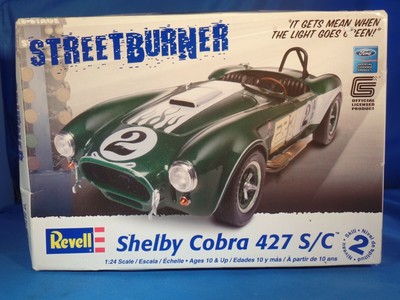 revell monogram shelby cobra 427 plastic model kit