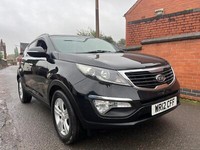 2012 Kia Sportage 1.7CRDi 2WD 2 Black PANORAMIC ROOF