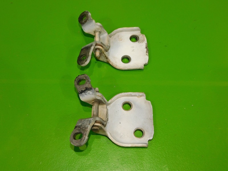 88-91 Civic CRX OEM door hinges hangers mounts brackets white left OR right