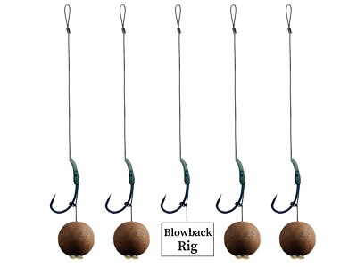 5 KORDA Sub Braid PVA BAG RIGS Blowback D Rigs carp fishing tackle hair rigs.