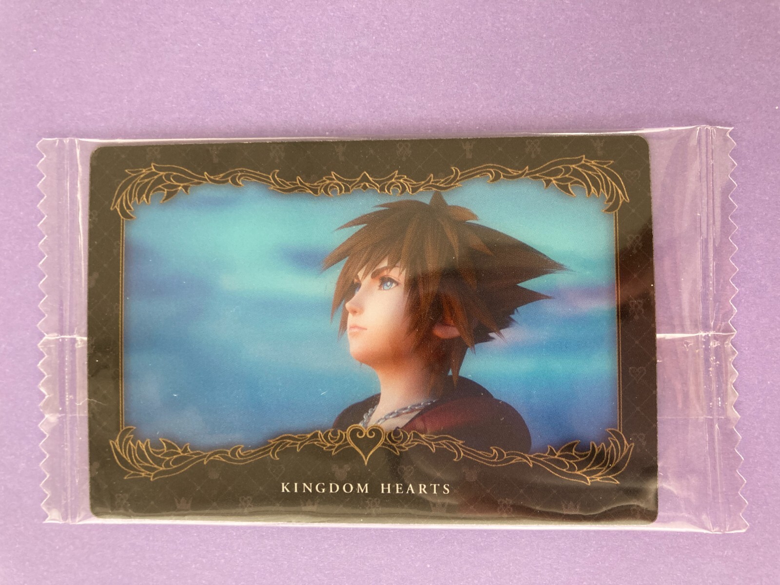 No.012 Sora Kingdom Hearts Disney Wafer Card Bandai Japan F