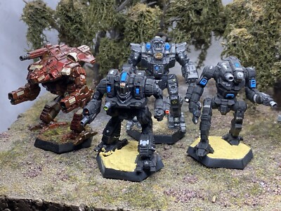 battletech painted lance