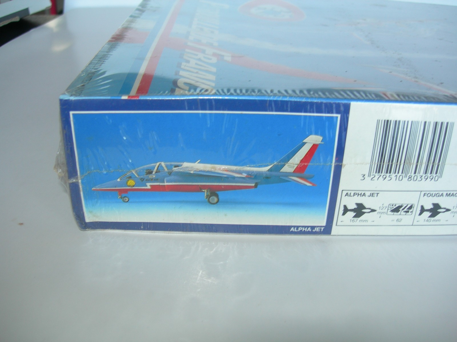 HELLER 1/72 PATROUILLE DE FRANCE HISTORY 80399 - THREE AIRCRAFT 1953-1988