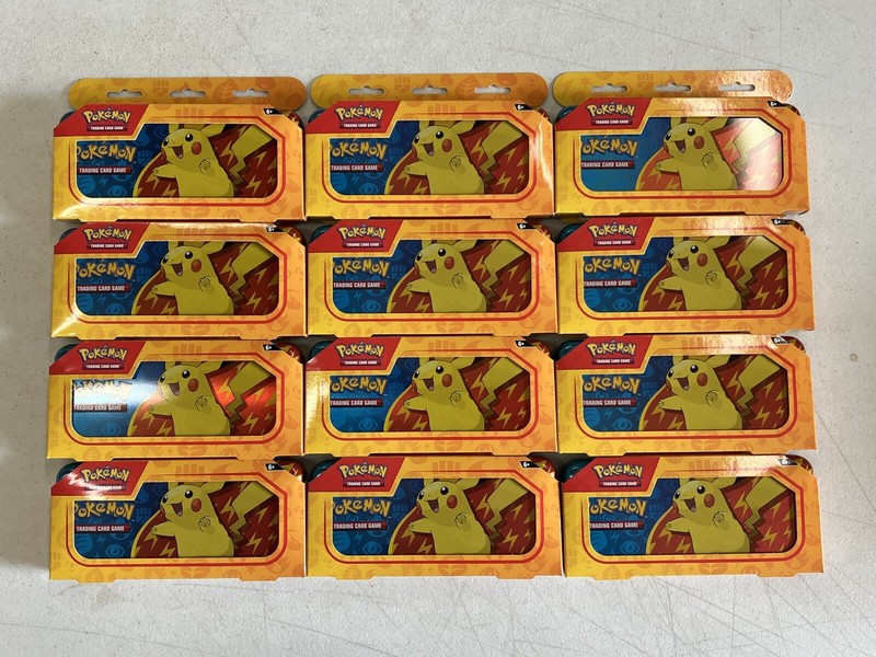 Pokemon 2023 Back to School Pencil Case (12 Units) Brand New Sealed 24 PACKS!!