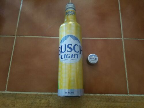 Busch Light  Corn aluminium beer bottle