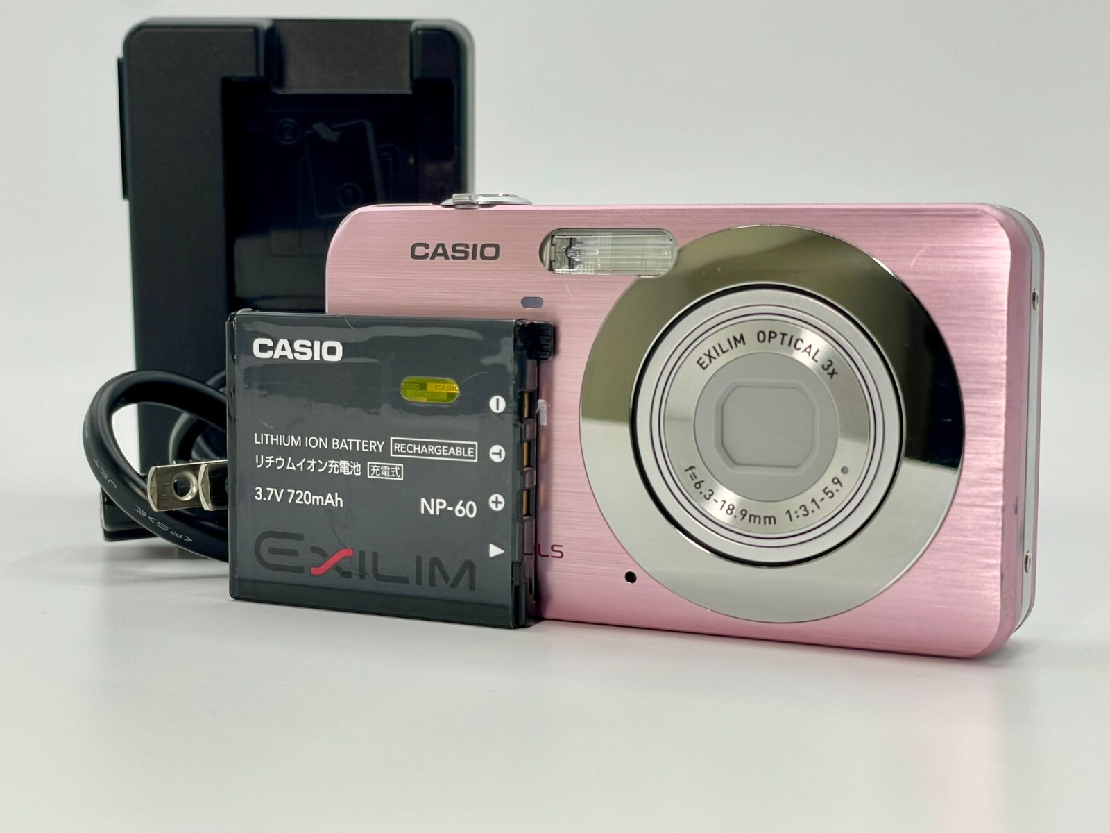 CASIO EXILIM 8.1メガピクセル ピンク EX-Z80 Casio Exilim EX-Z80 Digital Compact – Retro Camera Shop