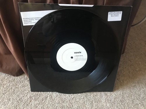 Oasis Columbia ORIGINAL 1993 Promo 12” Single Mint. Holy