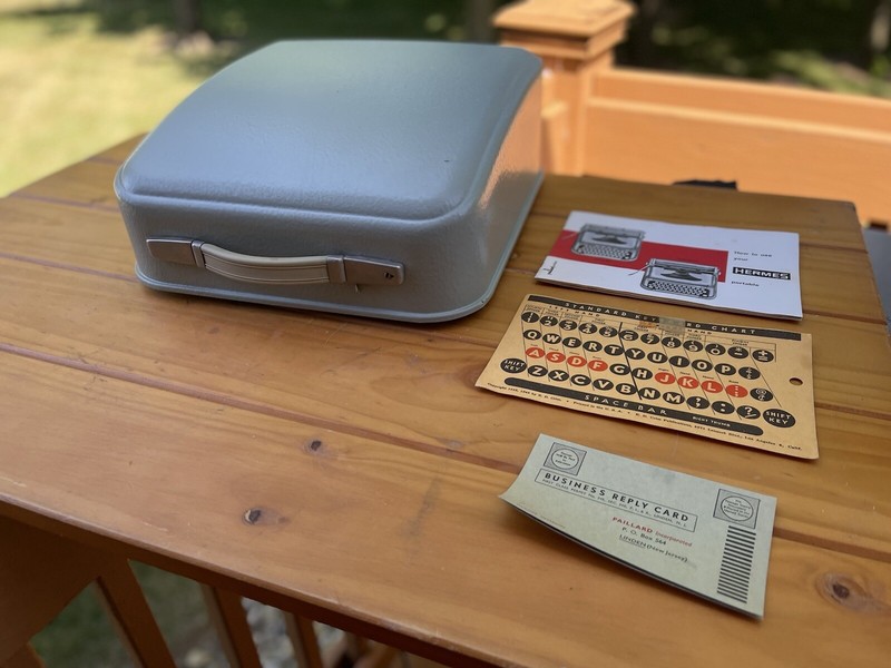 1972 Hermes 3000 on the Typewriter Database