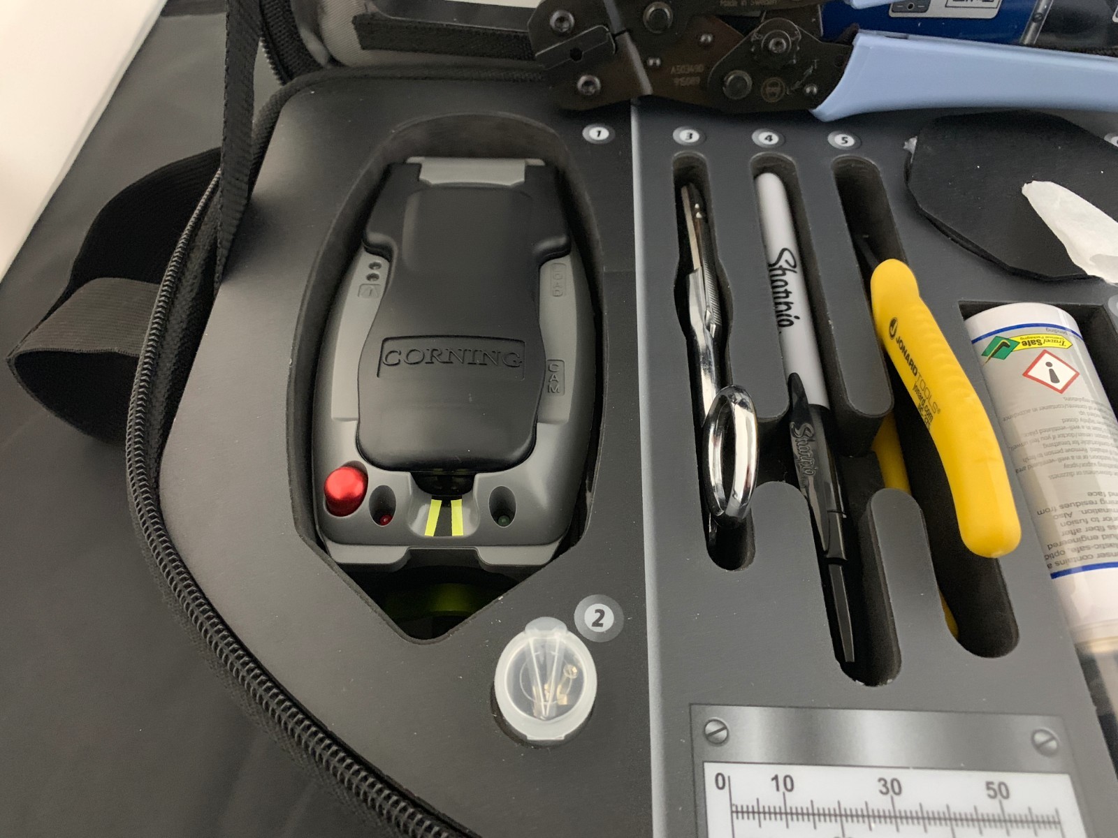 Corning LANscape Solutions UniCam Connector Tool Kit TKT-UNICAM-PFC TL-UCP