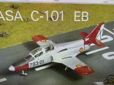 MAQUETA CASA C-101 ESCALA 1/72  ( DOS UNIDADES )