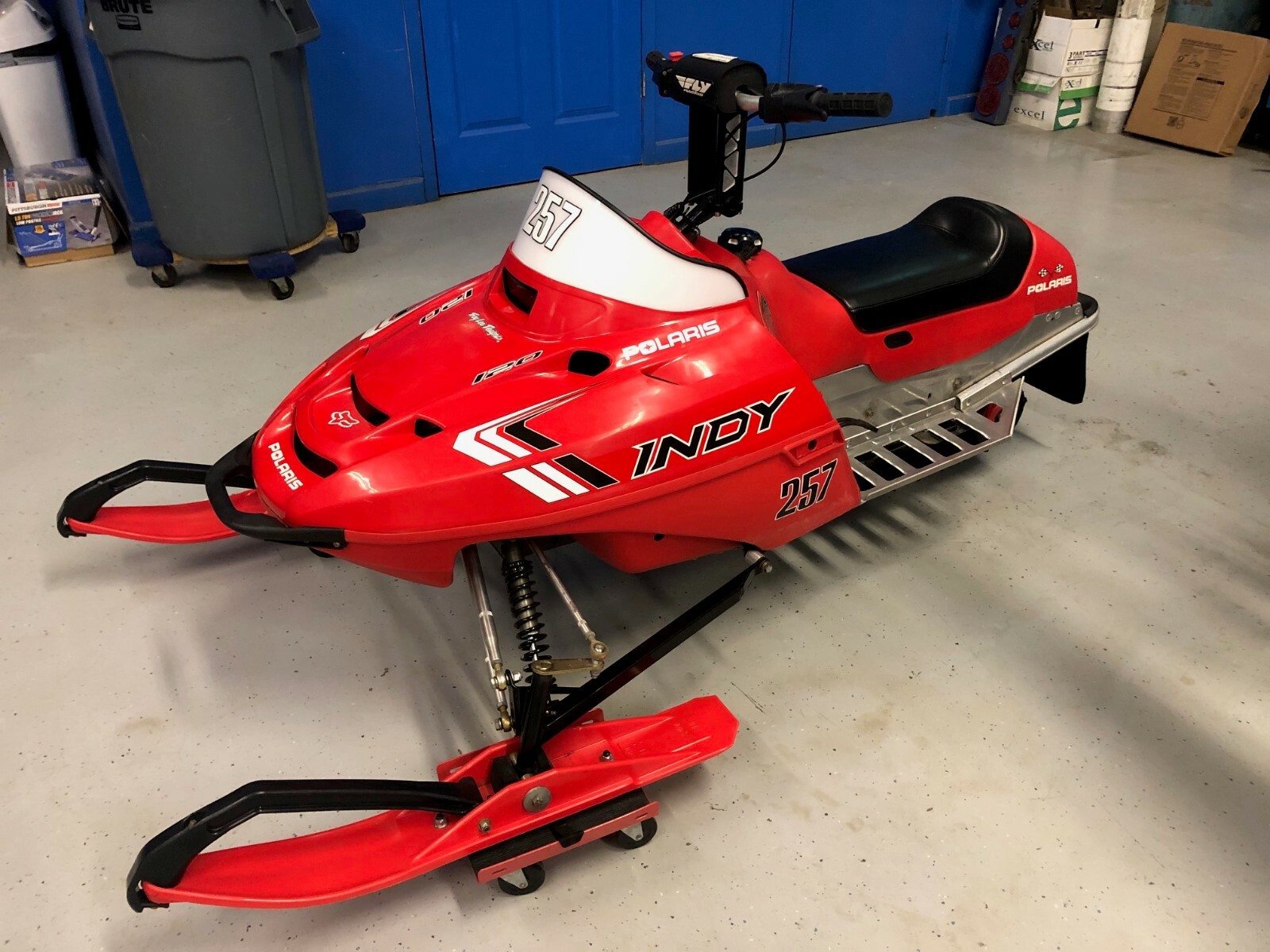 Polaris 120 snowmobile with Briggs 206 class motor