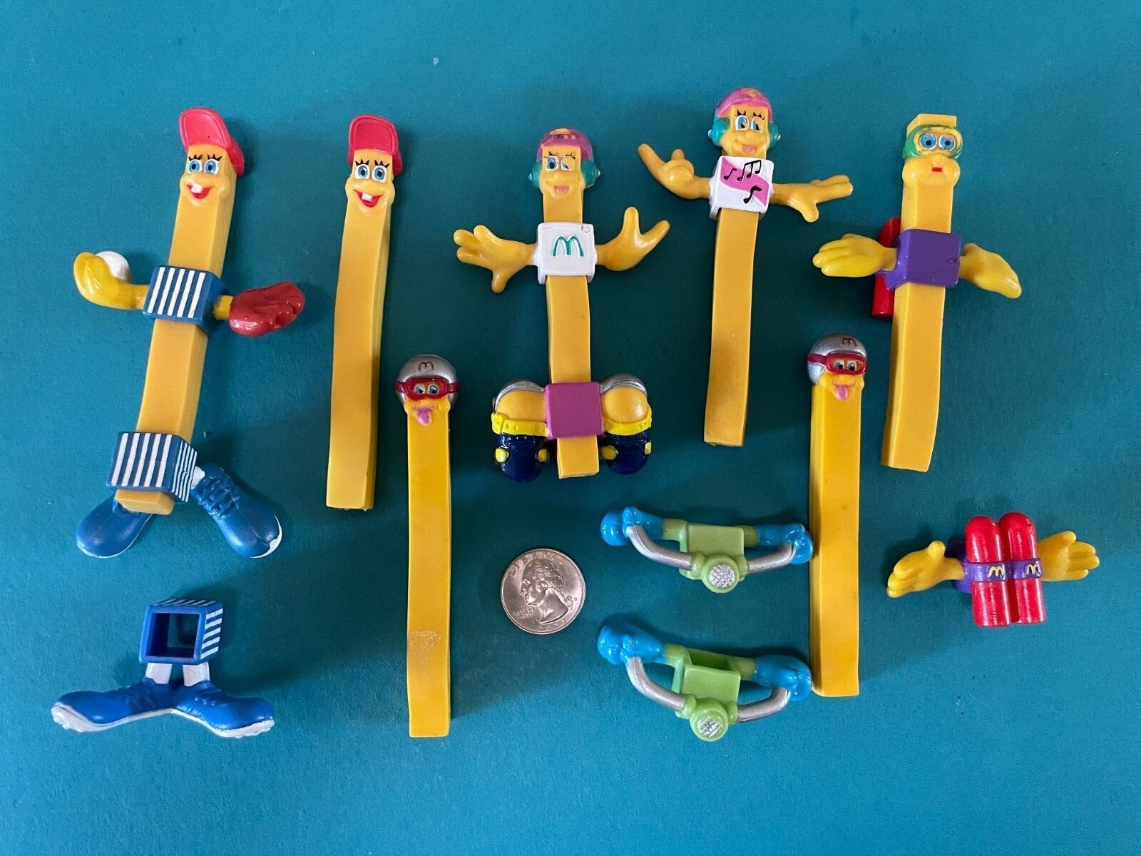 その他 McDonald's Fry Kids Happy Meal Mcdonald's Fry Guys Happy Meal Toys! Full Set! Sold