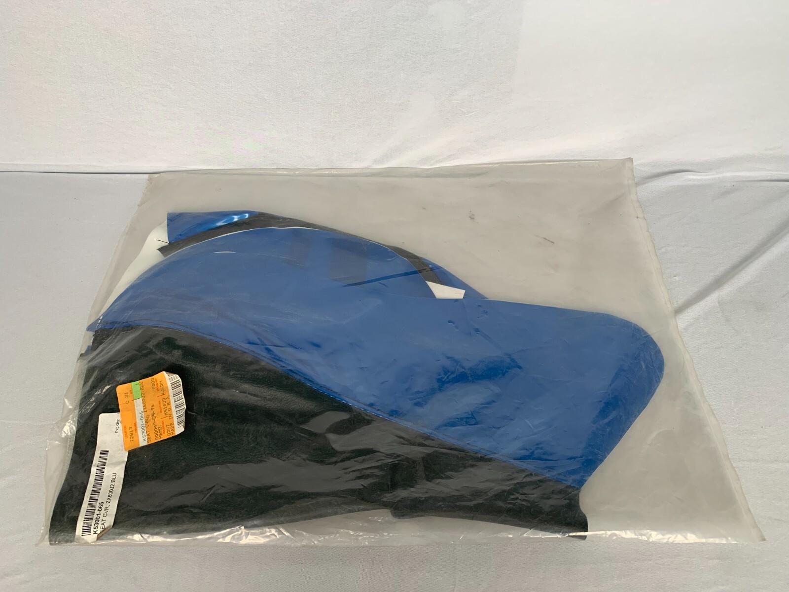 New Vintage Kawasaki Seat Cover, Blue, Fits 2001 Ninja ZX-6R