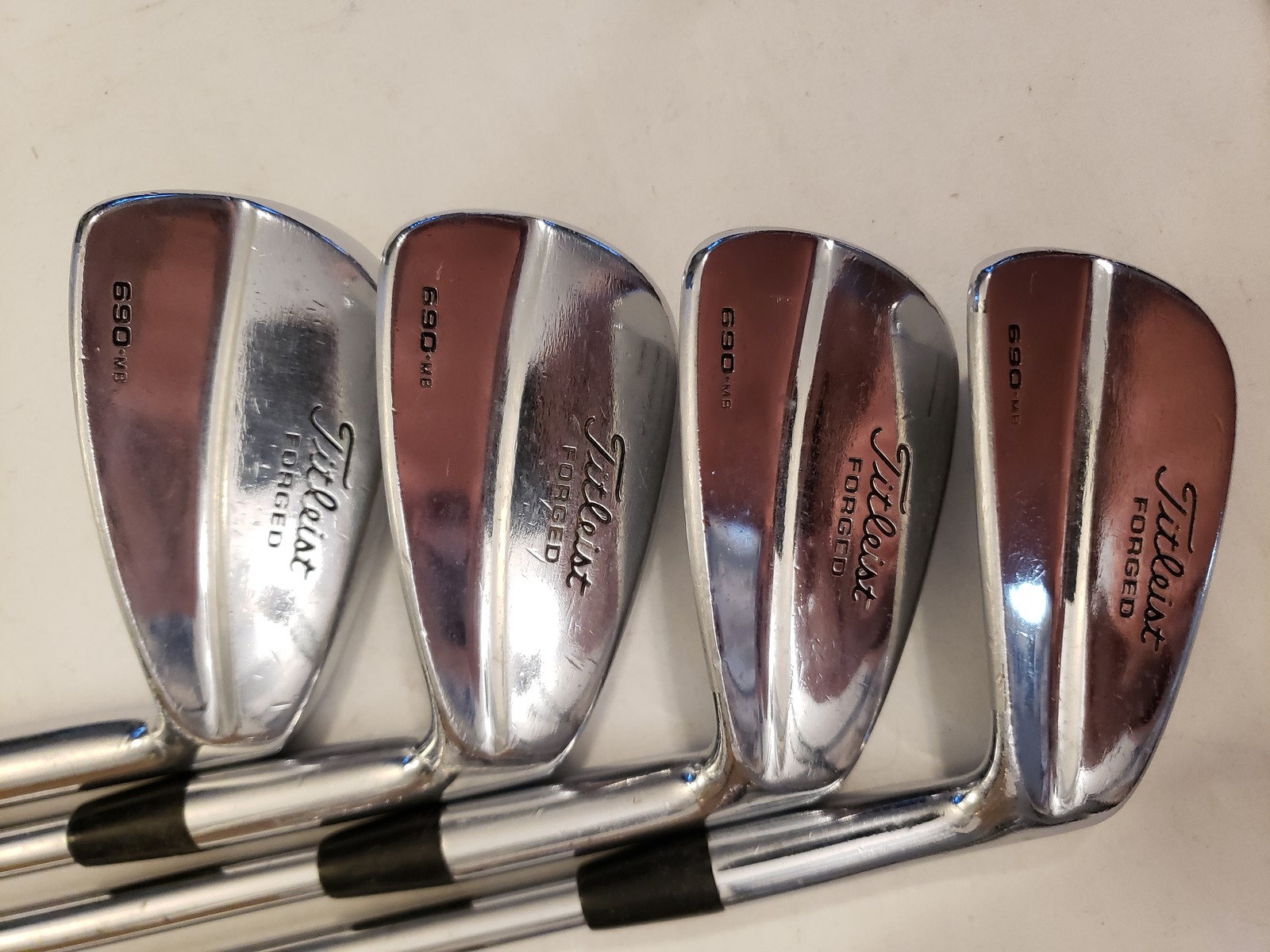 Used Titleist 690 MB Forged Iron Set (3-PW) 8 Irons - TT DG S300 Stiff - RH