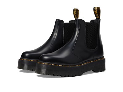 Ботинки унисекс Dr. Martens 2976 Ботинки Челси из четырехслойной гладкой кожи на платформе