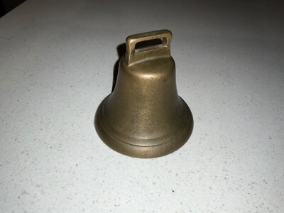 Vintage old Antique Solid pure Brass Bell 3 ''