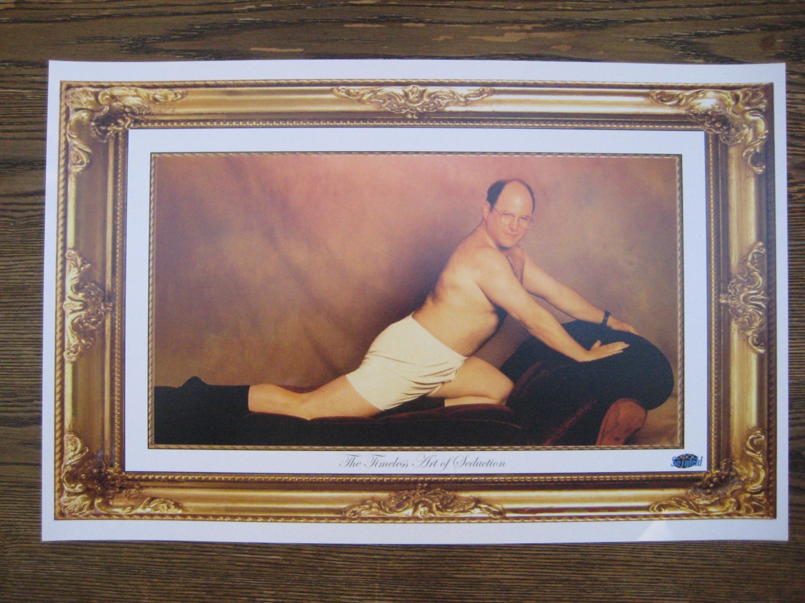Seinfeld George Costanza 'The Timeless Art of  seduction Poster Print - B2G1F