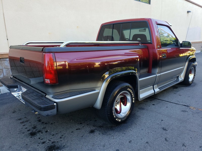 Chevrolet Silverado 1500 1992 For Sale Exterior Color Burgundy