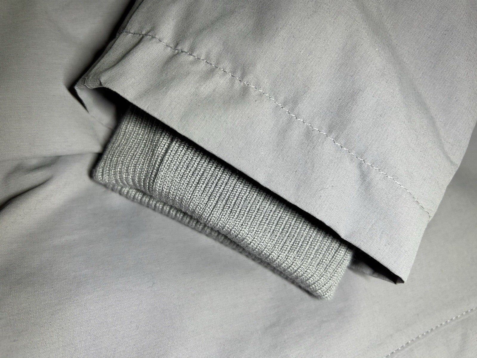 Pre-owned The North Face Womens Medium Arctic Parka Winter Down Jacket Minimal Grey Hooded