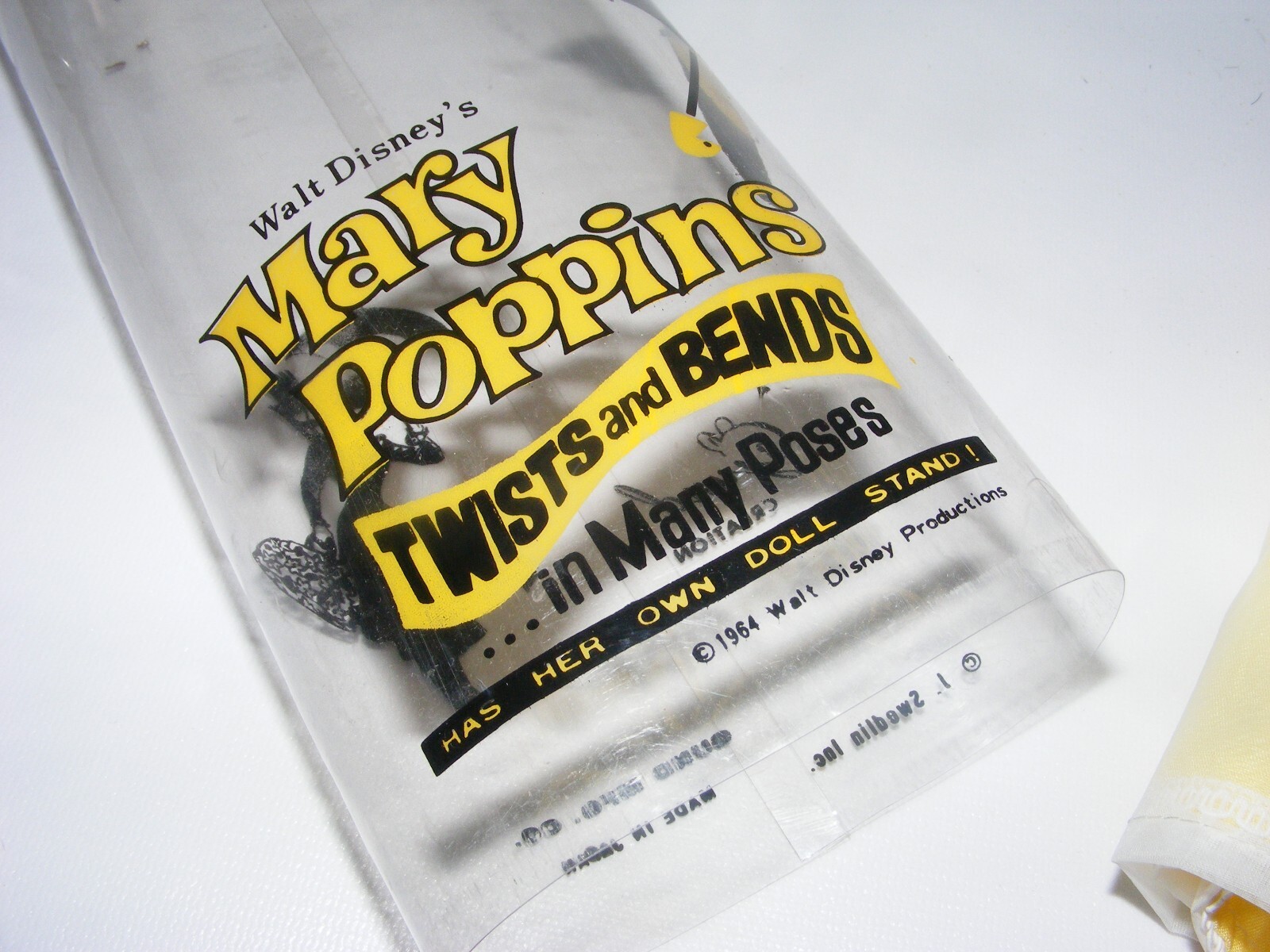 Vintage 1964 Disney Gund Swedlin JOLLY HOLIDAY Mary Poppins Stockinette doll