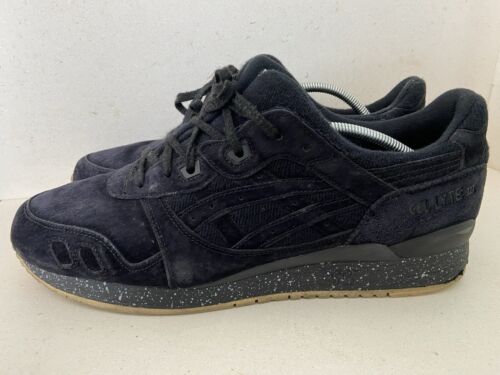 ASICS Gel-Lyte III Reigning Champ Men's Black Running Shoes ASICS Gel-Lyte III Reigning Champ Men's Black Running Shoes