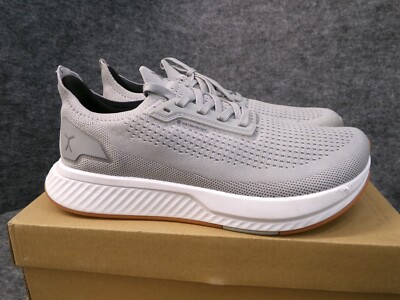 Flux Womens Adapt Run Waterproof Lunar Grey Running Athletic Knit Shoes Size 8.5