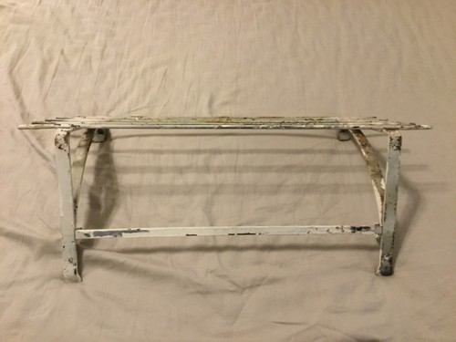 White Metal Shelf