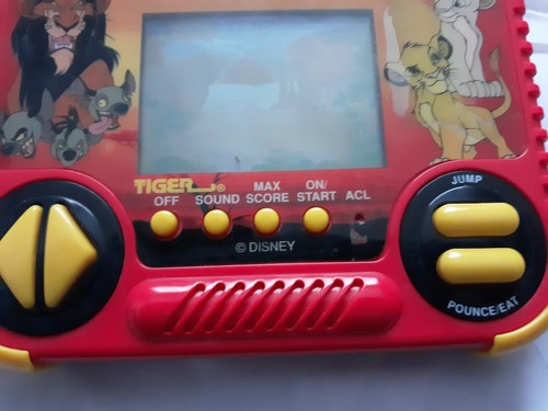 Tiger Electronic Hand held Game - Disney's The Lion King 1990 Tested