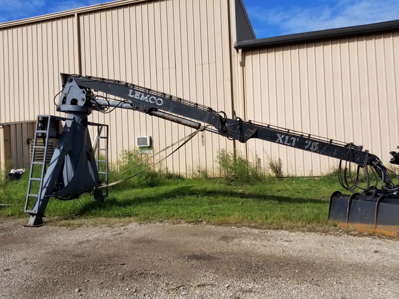 2007 LEMCO XLT 75 Grapple Loader, Storm Debris