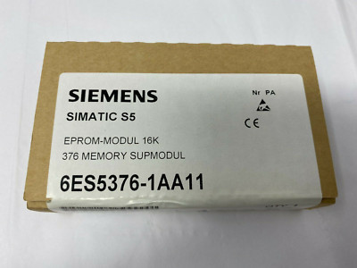 Siemens 6ES53761AA11 Simatic S5 EPROM-MODUL 16K 376 Memory Supmodul