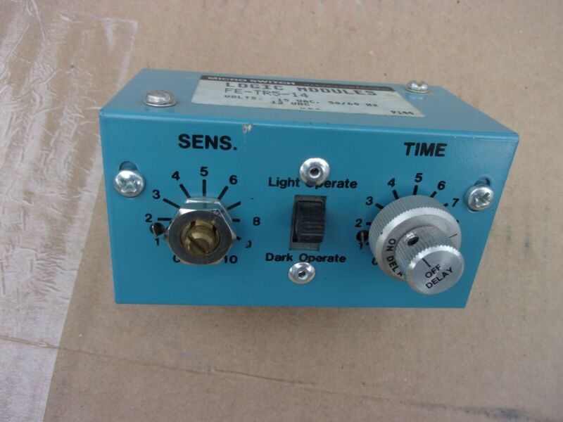 Honeywell Micro Switch FE-TR5-14 Photoelectric Sensor Control TR Logic Module