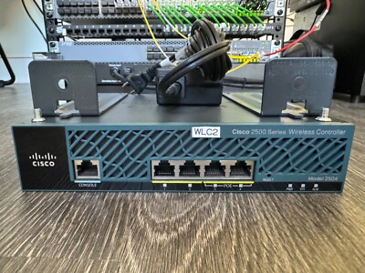 Cisco WLC 2504 | AIR-CT2504-K9 | 25 APs, Rack Ears, AC | Version 8.5.161.0