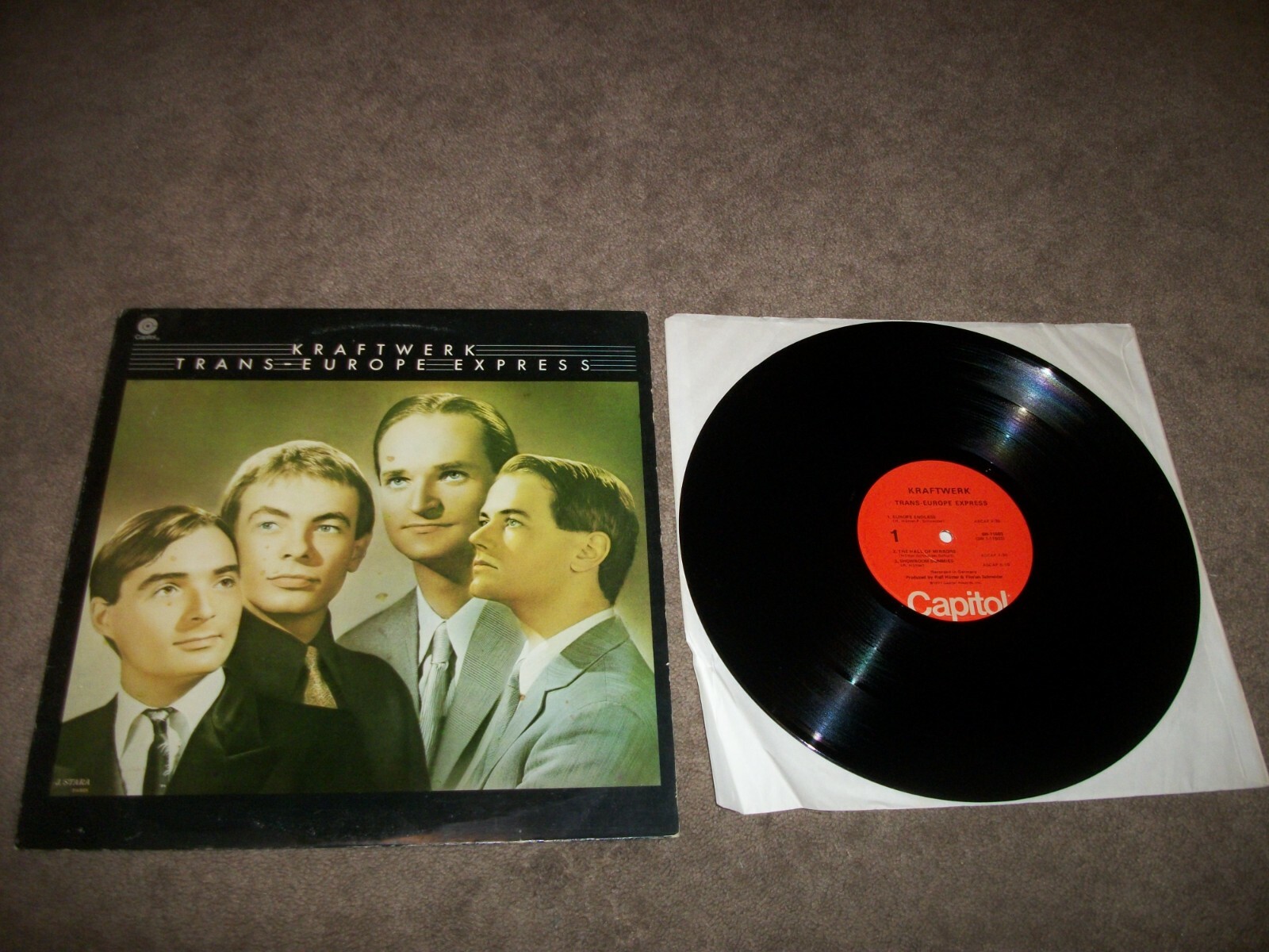 豪LP Kraftwerk Trans Europe Express ST11603 CAPITOL /00260 Kraftwerk – Trans-Europe Express – CD (Album, Misprint