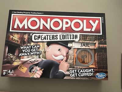 Hasbro Monopoly Game: Cheaters Edition Board Game