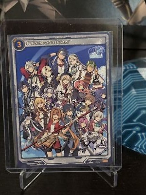 The Legend of Heroes Kiseki 20th Anniversary Promo Card Tokyo Game