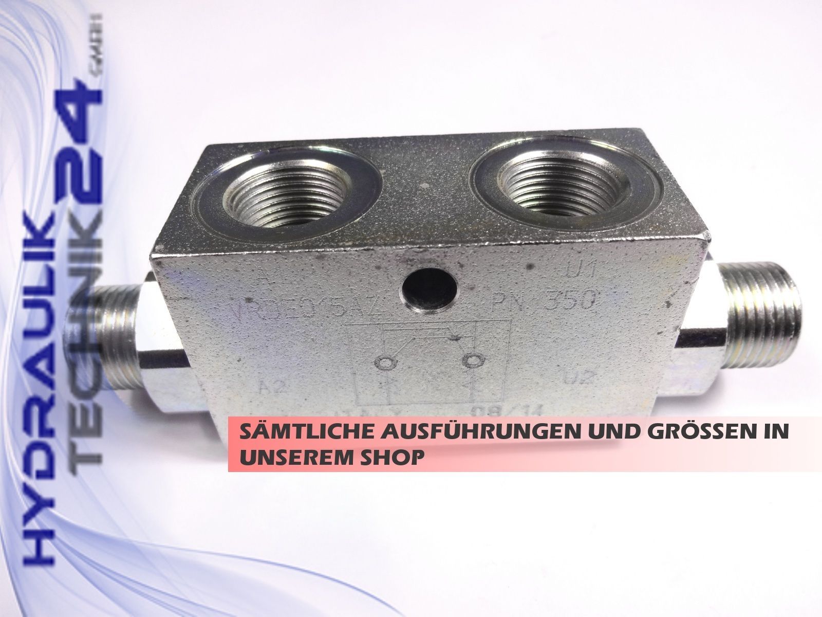 Sperrventil Sperrblock hydraulisch entsperrbares Rückschlagventil G3/8