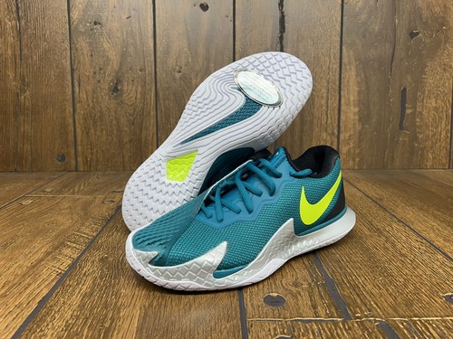 シューズ(男性用) Nike Air Zoom Vapor Cage 4 HC 9.5 Nike Zoom Vapor Cage 4 Rafa Men's 6.5 - Bright Spruce/Atomic