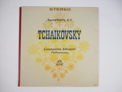 Tchaikovsky~Symphony No. 4~Philharmonia~Silvestri~Angel STEREO S35566 EX