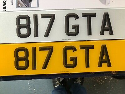817 GTA Registration Number Ferrari, Alfa GTA, Renault Alpine Immediate Transfer