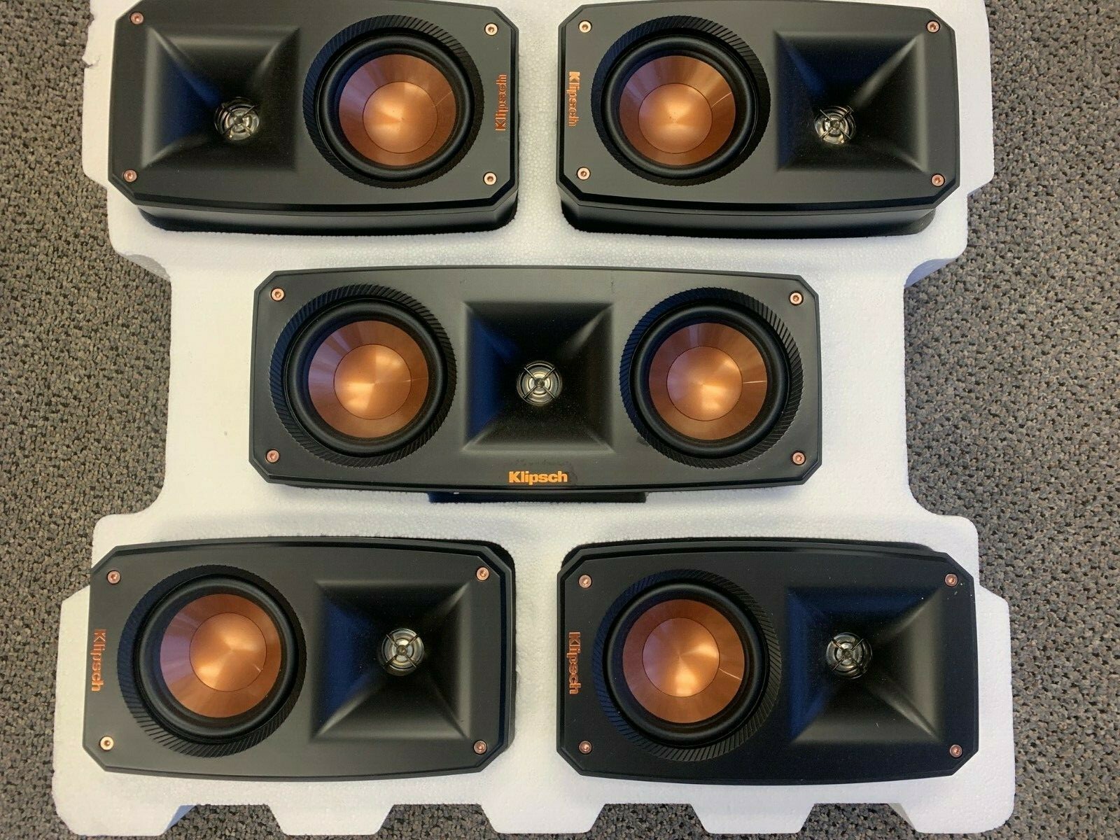 KLIPSCH REFERENCE THEATER PACK SATELLITE & CENTRAL SPEAKERS KLIPSCH REFERENCE THEATER PACK SATELLITE & CENTRAL SPEAKERS