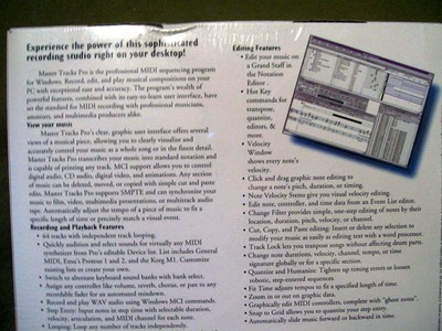 Passport Master Tracks Pro 6 Complete MIDI Sequencing Software for Professional