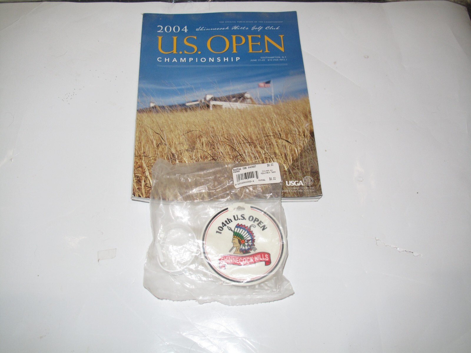 2004年 全米オープンゴルフShinnecock Hills公式グッズセット 2004年 全米オープンゴルフShinnecock Hills公式グッズセット